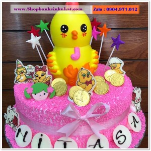 Bánh Sinh Nhật Con Gà Tuổi Dậu - V04